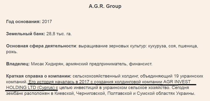 Мисак Хидирян: как агент ФСБ обналичивает деньги из &laquo;ДНР&raquo; и скупает тысячи гектаров земли в Украине через свой агрохолдинг